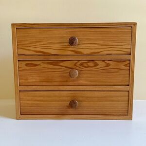 1960s Small Mid-Century Jewelry Chest